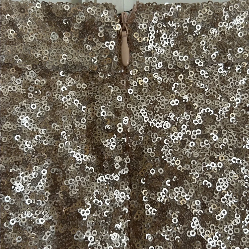 Sequin Mini Skater Skirt - M - Picture 4 of 6